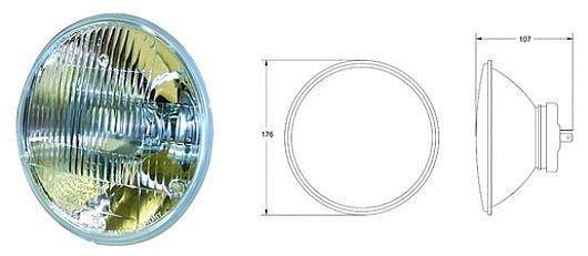 motor home  headlight conversion